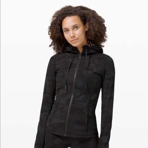 Lululemon Hooded Define Jacket *Nulu Heritage 365 Camo Deep Coal Multi soccermom